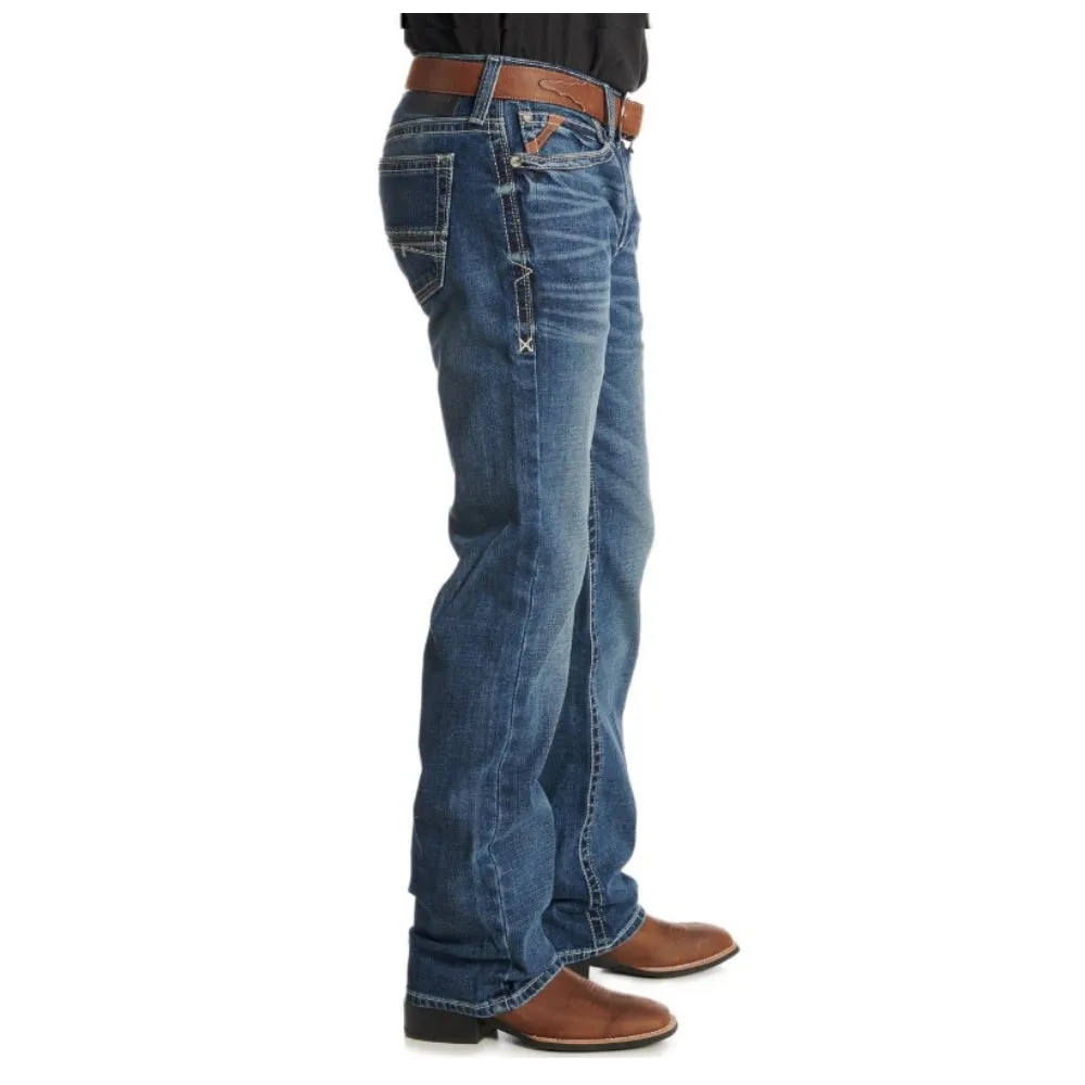 10027748 Ariat Men's M7 Rocker Straight Leg Low Rise Jean