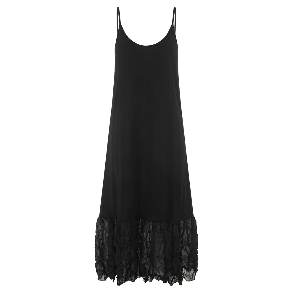 ALD-02 IYD Slip Dress-Black