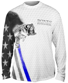 Bass Stars & Stripes Active Duty Long Sleeve Big & Tall