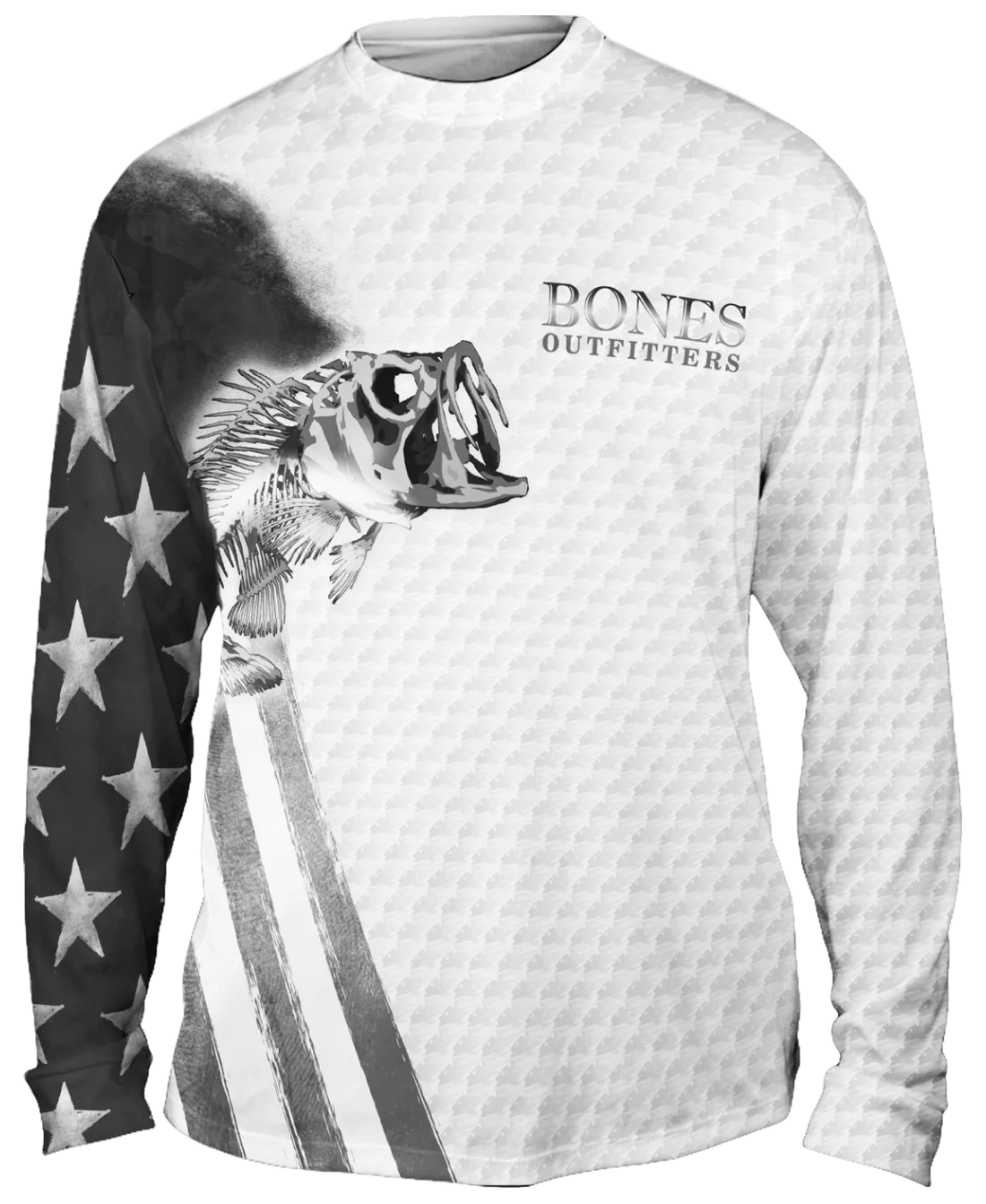 Bass Stars & Stripes Active Duty Long Sleeve Big & Tall