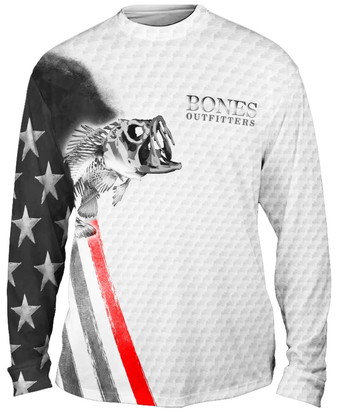 Bass Stars & Stripes Active Duty Long Sleeve Big & Tall