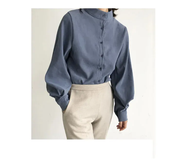 Chiffon Office Long Sleeve Blouse