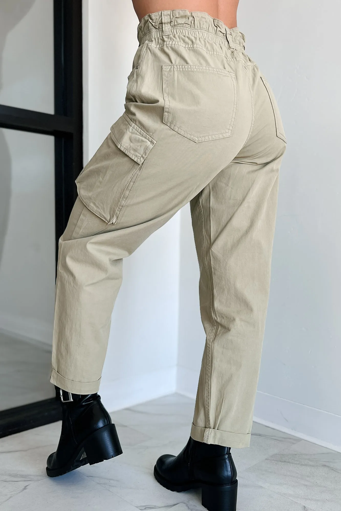 Finch Paperbag Cargo Pants (Olive)