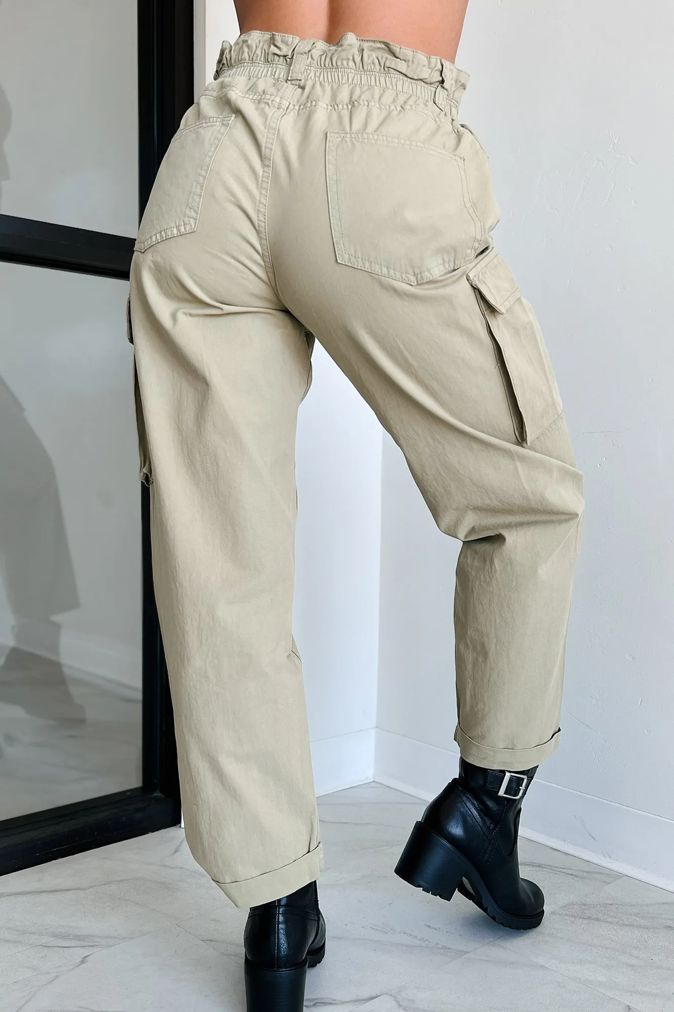 Finch Paperbag Cargo Pants (Olive)