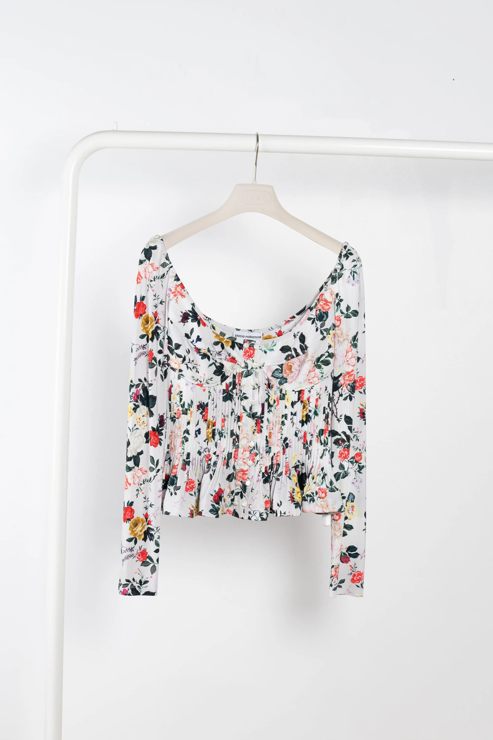 Floral Peplum Top