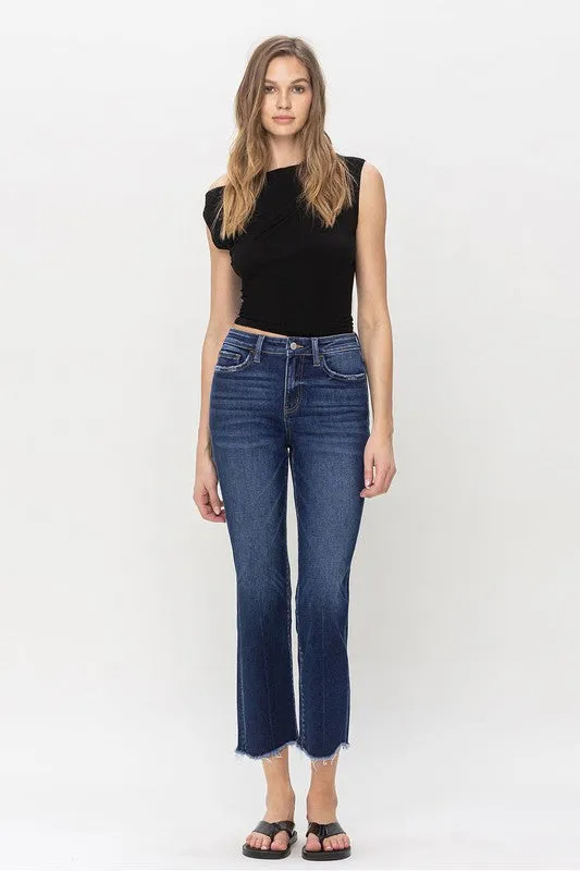 High Rise Regular Straight Jean