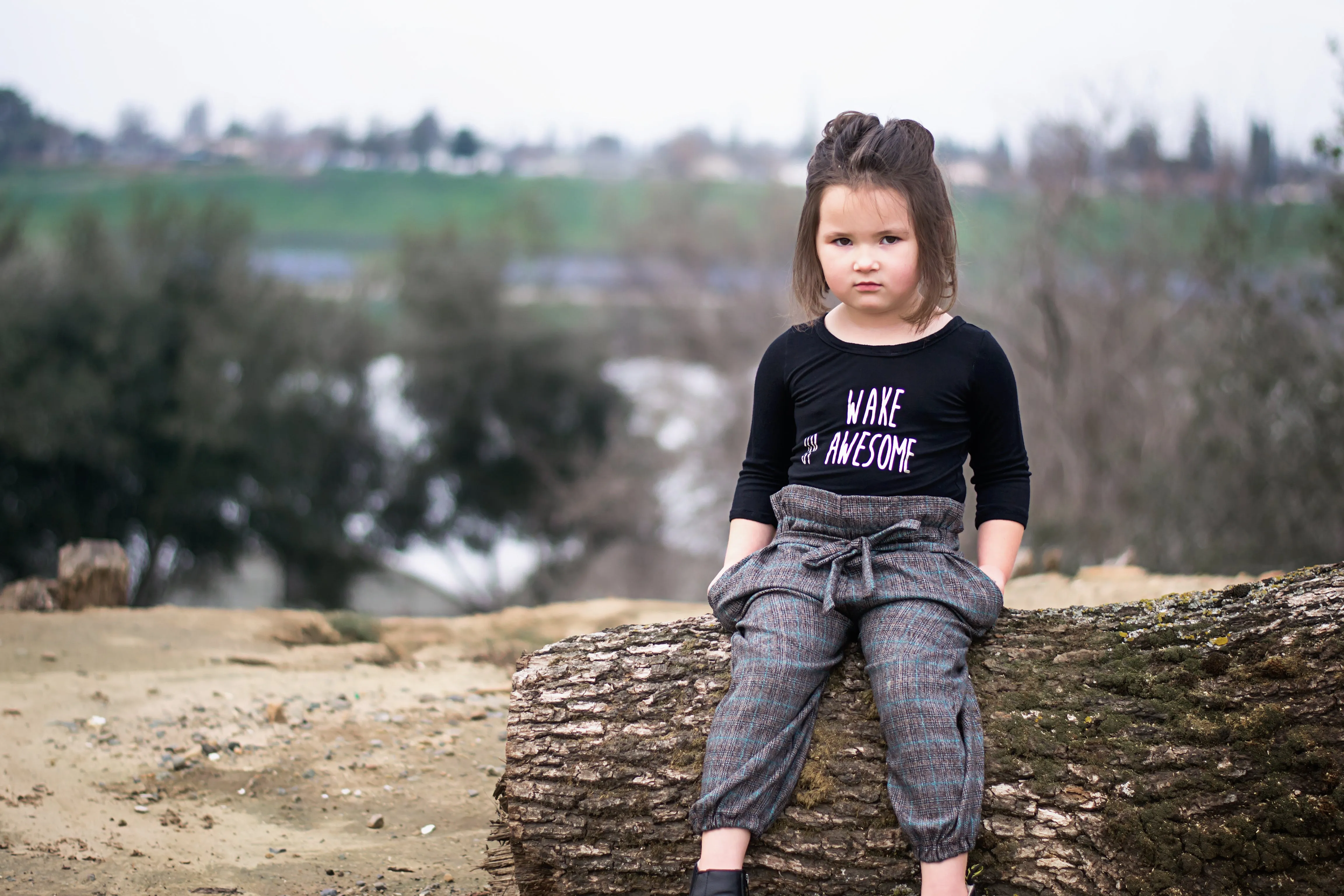 Kids Paperbag Pants Pattern