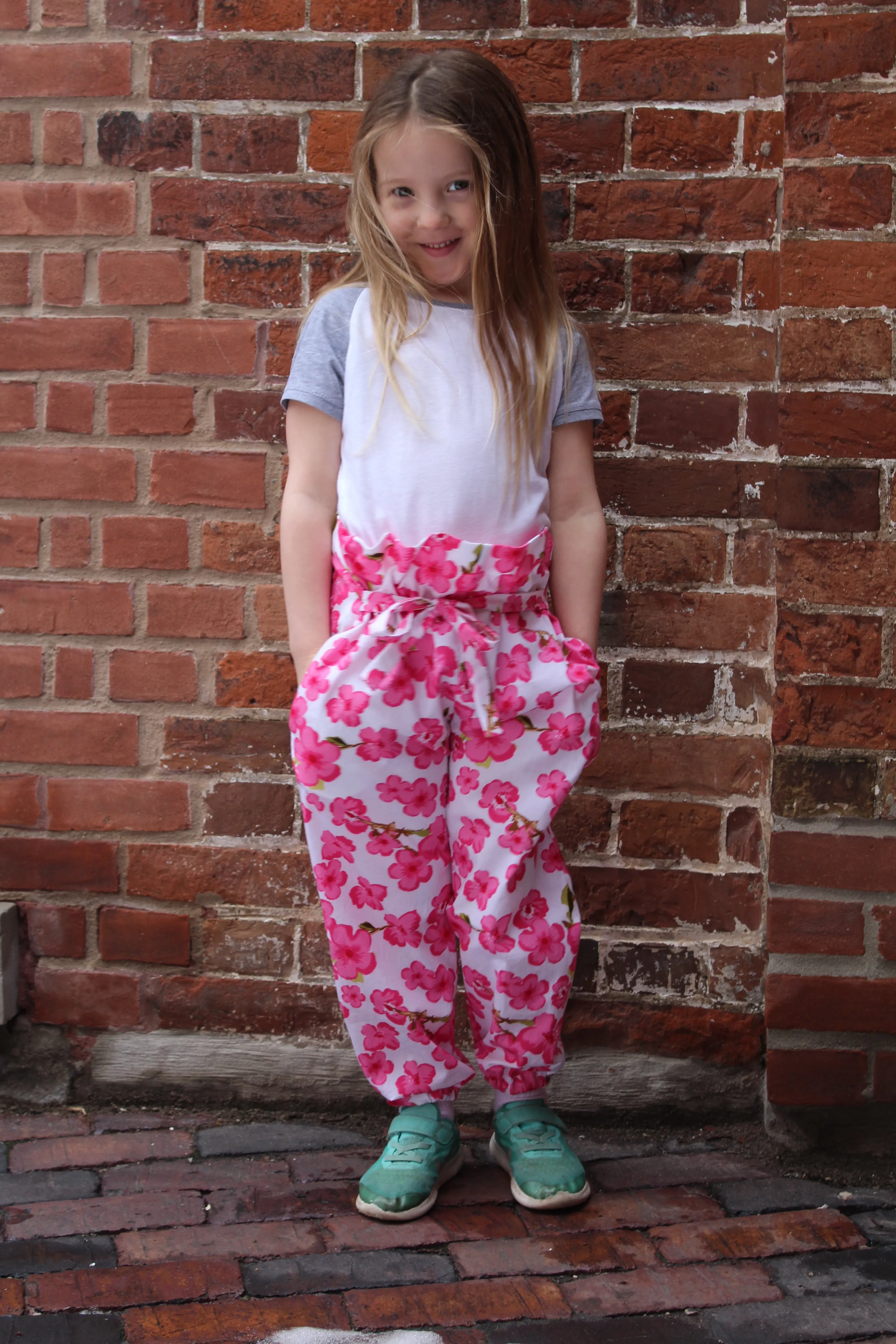 Kids Paperbag Pants Pattern