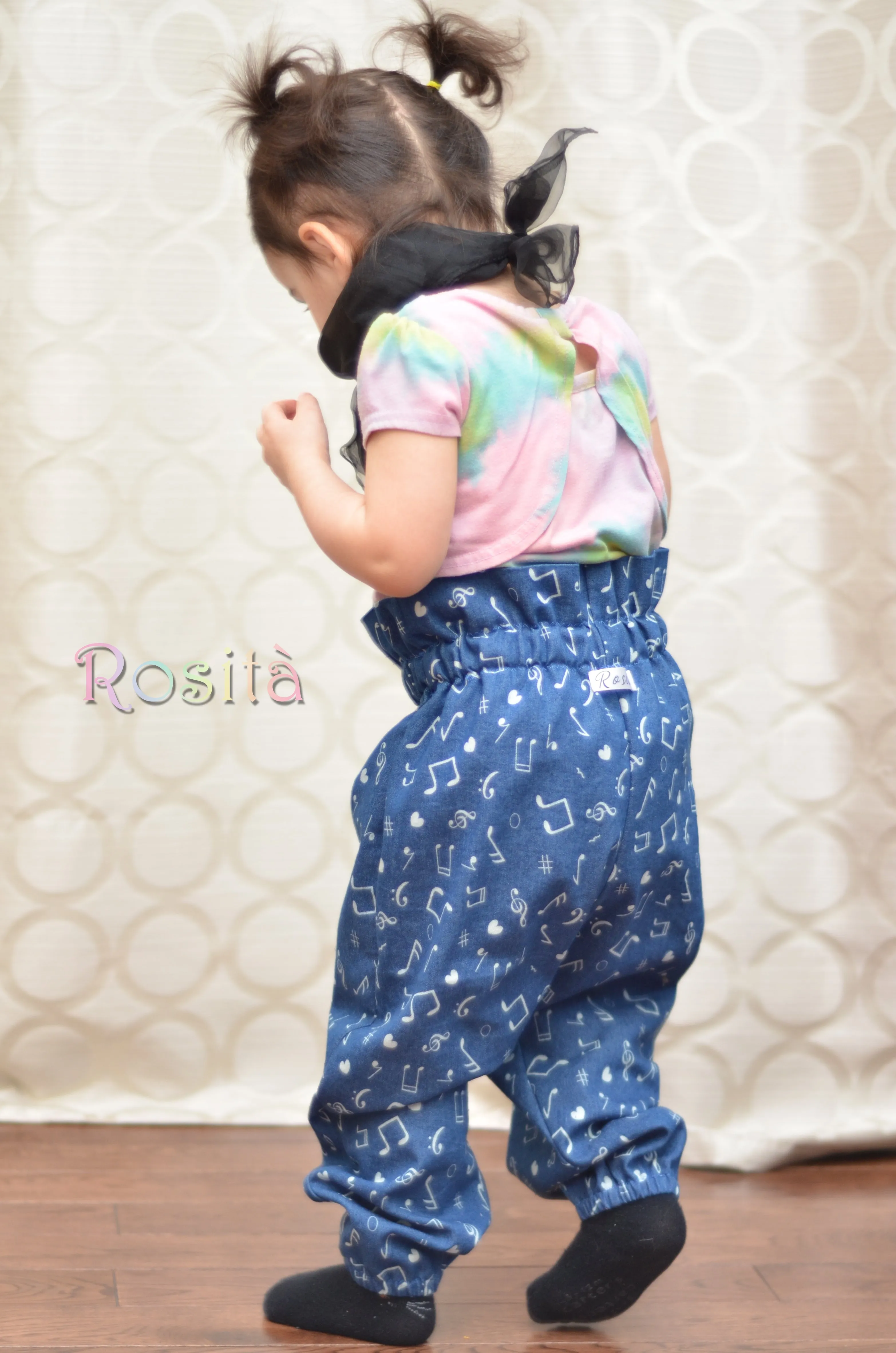 Kids Paperbag Pants Pattern