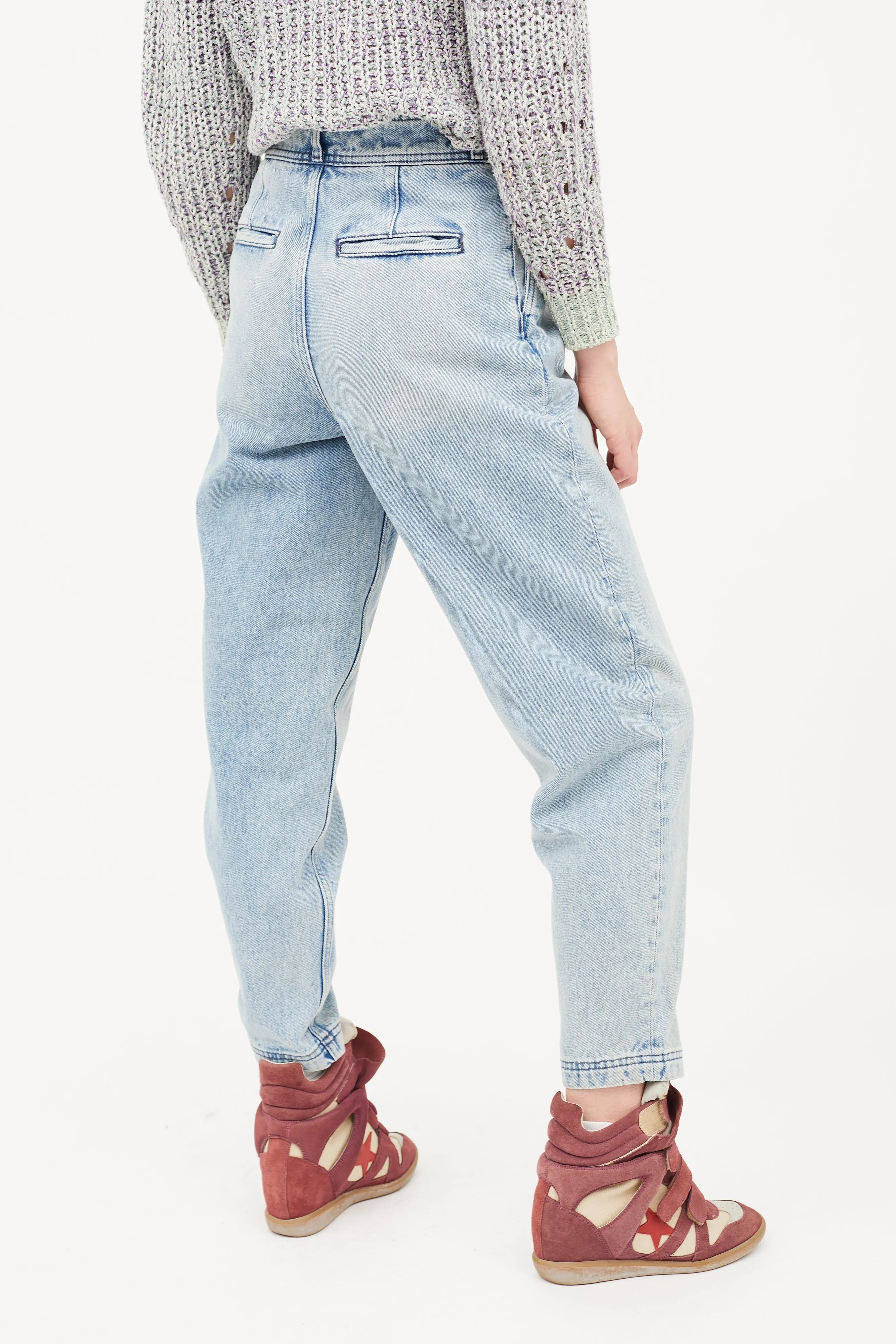 Light Wash Joppo High Rise Jeans