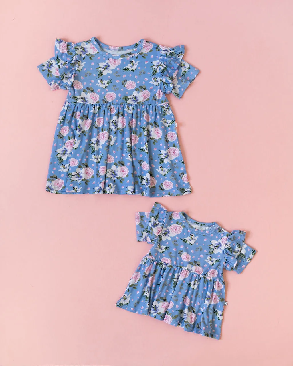 Lillian Floral Bamboo Peplum