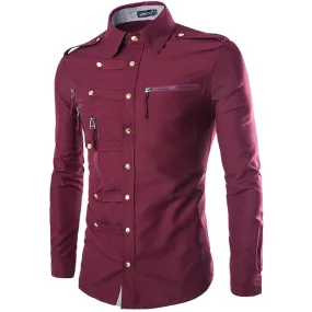 LMS Stylish Cargo Shirt