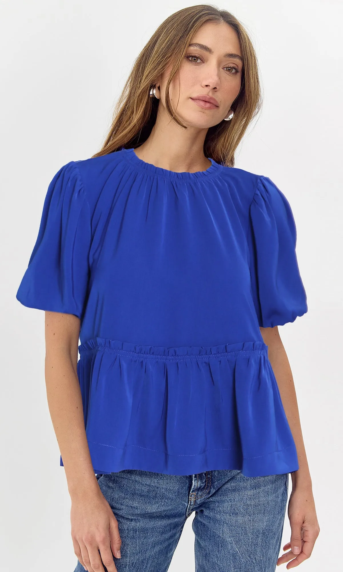 Lou Peplum Top