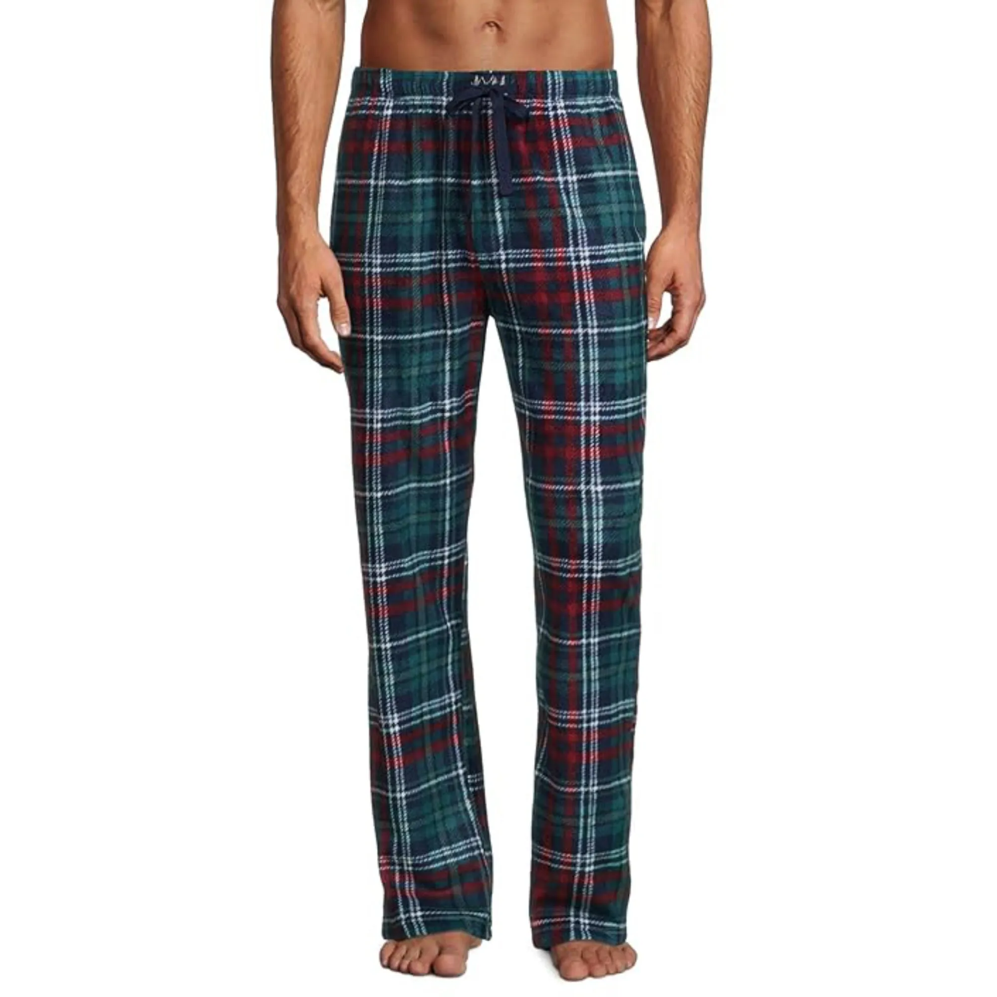 Lucky Brand Men's Soft Fleece Printed PJ Loungewear Sleep Pants