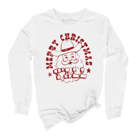 Merry Christmas Y'all Long Sleeve Tee