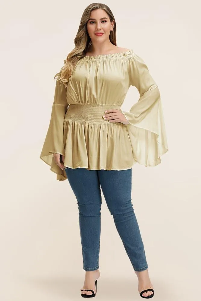 Off Shoulder Rayon Tops