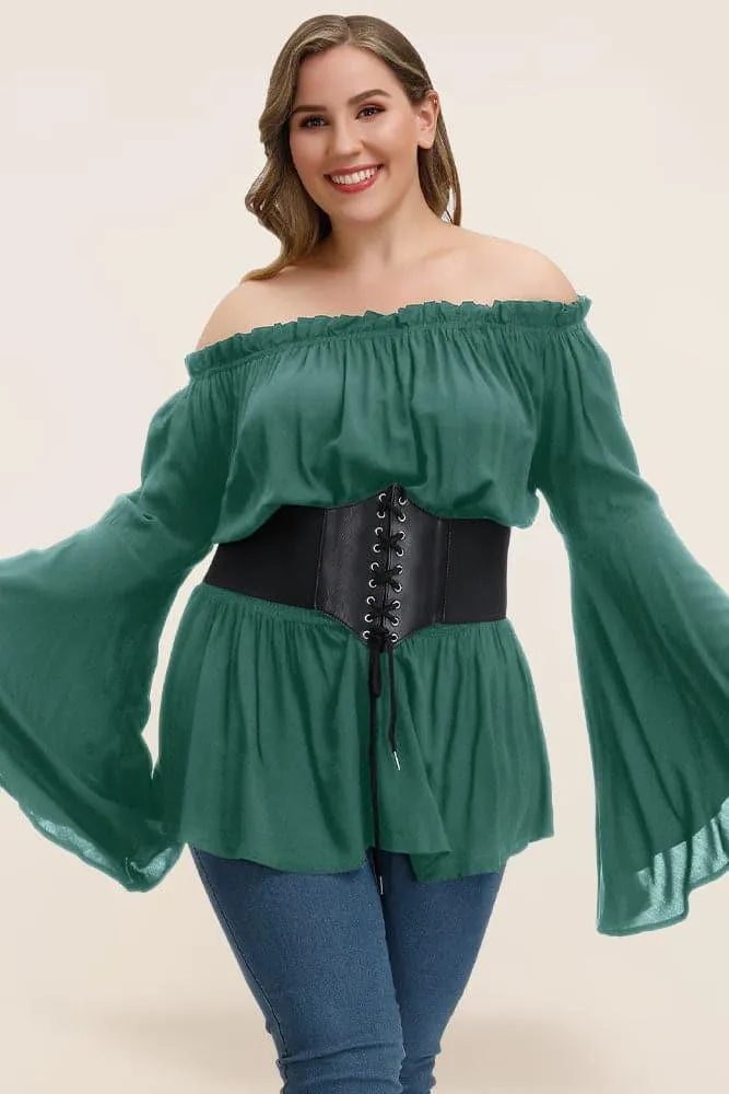 Off Shoulder Rayon Tops