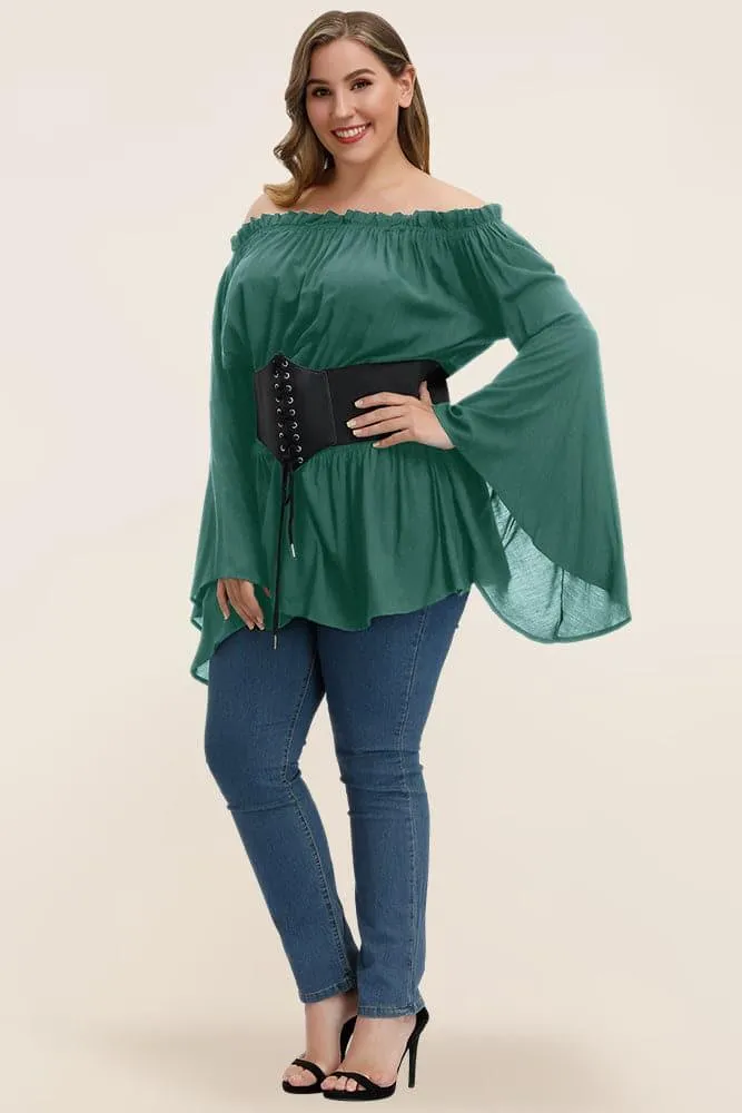 Off Shoulder Rayon Tops