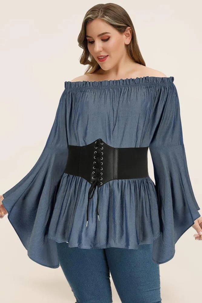 Off Shoulder Rayon Tops