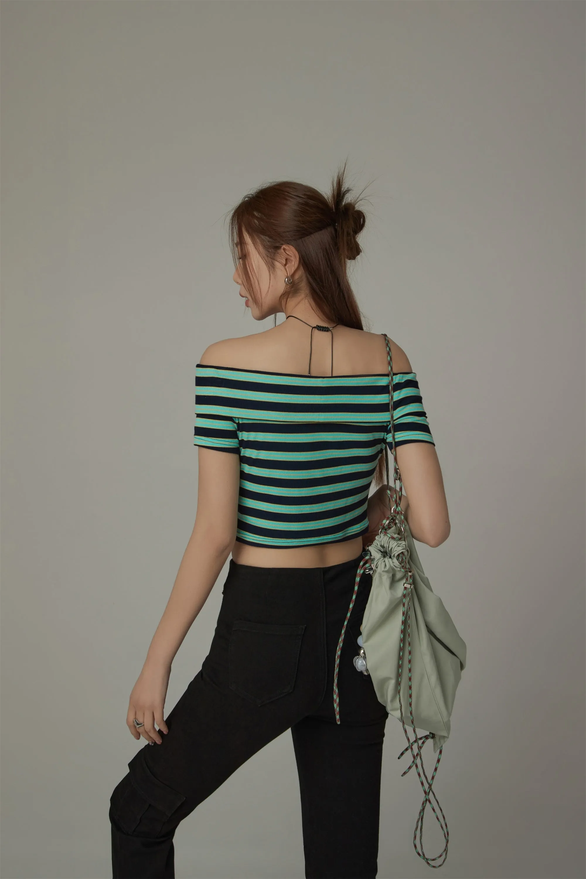 Off-The-Shoulder Slim Top