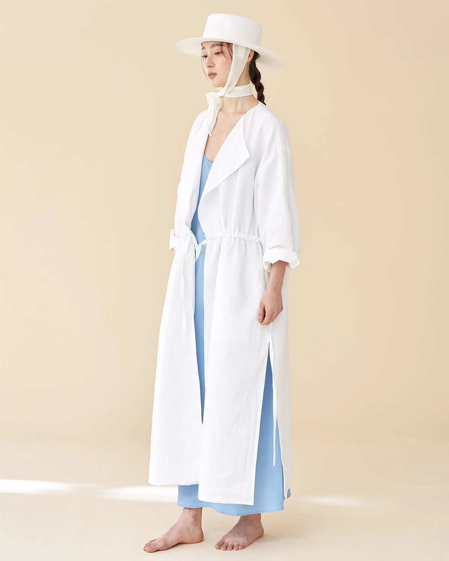 Off-White Reversible Robe