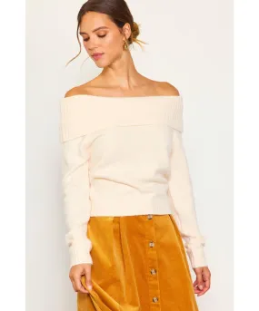 Olivia Off The Shoulder Sweater