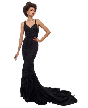 PARACHUTE SLIP FISHTAIL GOWN