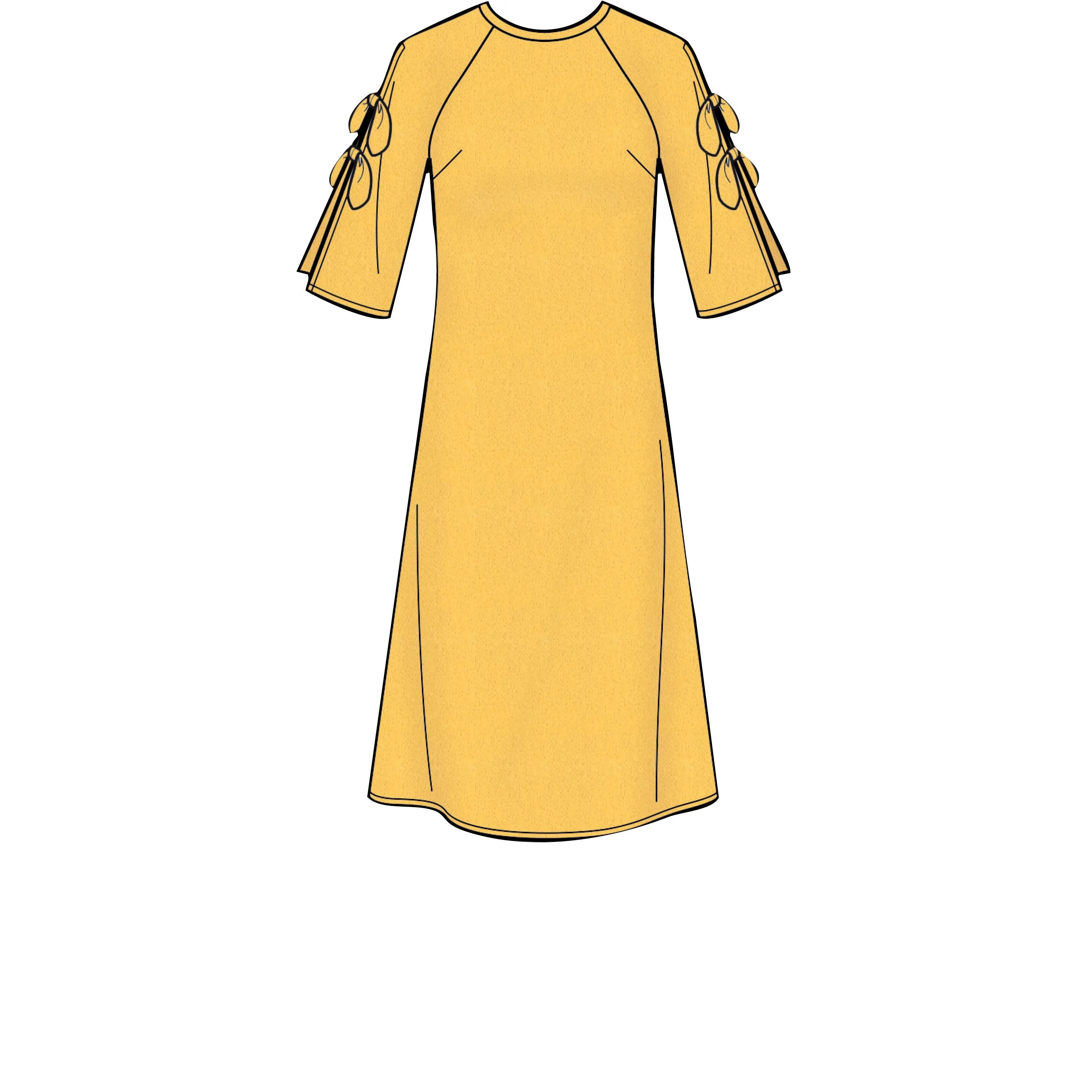 Simplicity Pattern 8909 slip-on dresses pattern