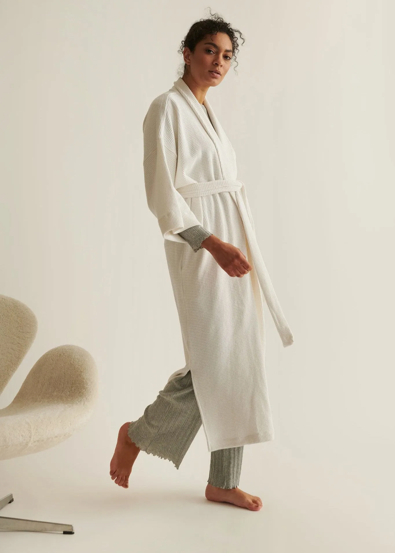 Skylar Unisex Waffle Robe