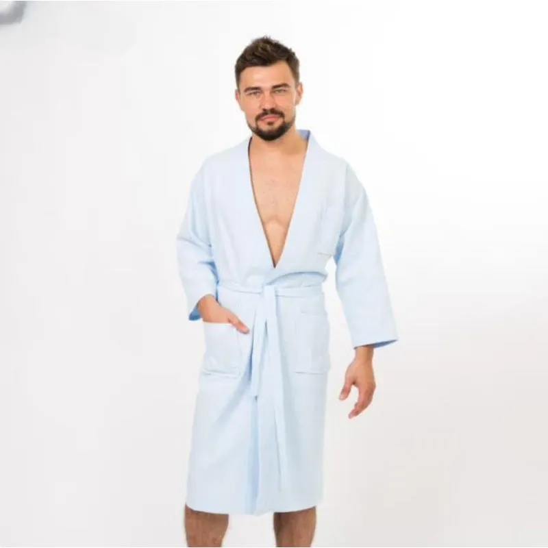 Unisex Customized Long Bathrobe