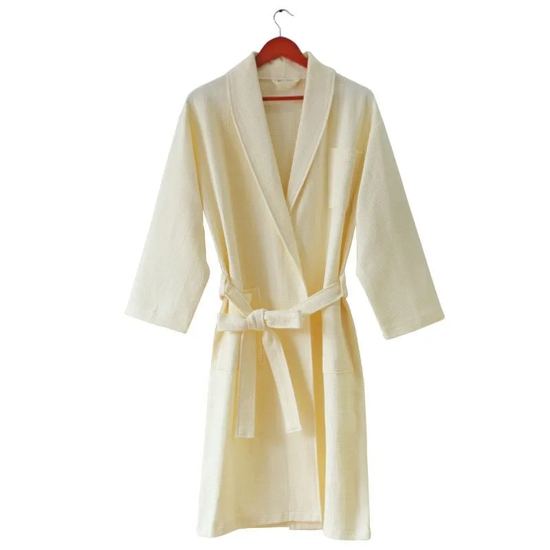 Unisex Customized Long Bathrobe