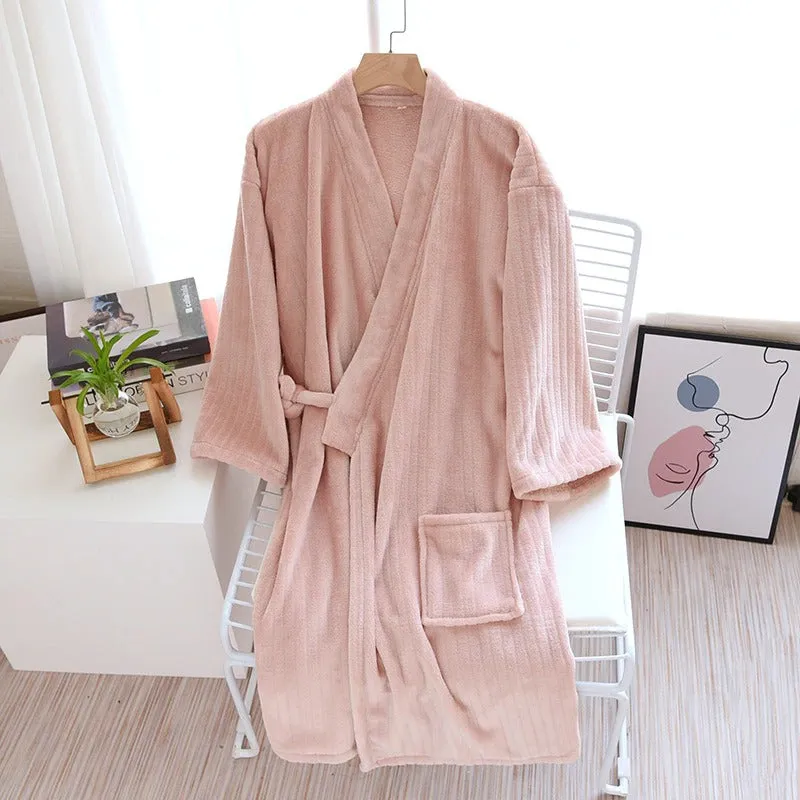 Winter Bathrobe For Women