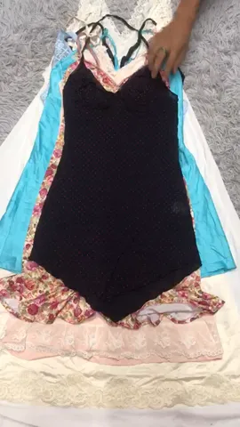 Y2k and modern design of slip dresses