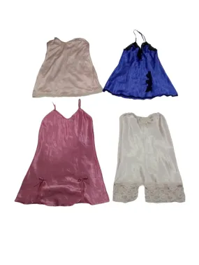 Y2k Fairycore Silk Slip tops/ Dresses - 14 pcs - 28/6/24